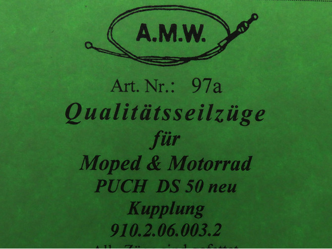 Bowdenzug Puch DS50 Kupplungszug A.M.W.  product